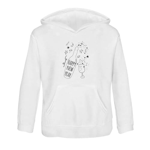 Azeeda 'Happy New Year' Children's Hoodie/Hooded Sweater (KO051347)