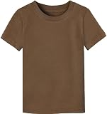 COSLAND Brown Toddler Coyote Brown T-Shirt, 4T