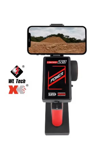 Image of WL-Toys 104010 1 /10 RC Crawler Professional 4WD Off-Road Car - Jeep Rubicon Style, Functional Electronic Winch, 3000mAh Battery (45 Min Runtime), RTR India Edition (Blue)