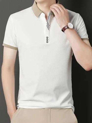 Image of Lymio Polo T Shirt for Men || T Shirt for Man || Collar T Shirt Style Men (Packs Also Available) (Polo-55-58)