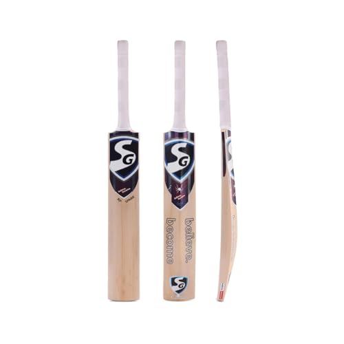 Image of SG RP Spark Premium Classic Kashmir Willow Short Handle Cricket bat, Ready to Play - Grade 2 (Includes bat Cover) for Leather Ball Cricket