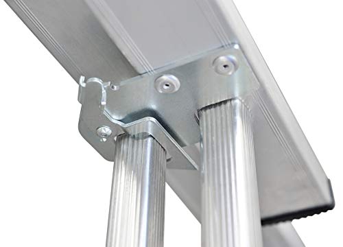 Escalera doble transformable Gierre AL320 con estructura robusta de aluminio 2x10 7