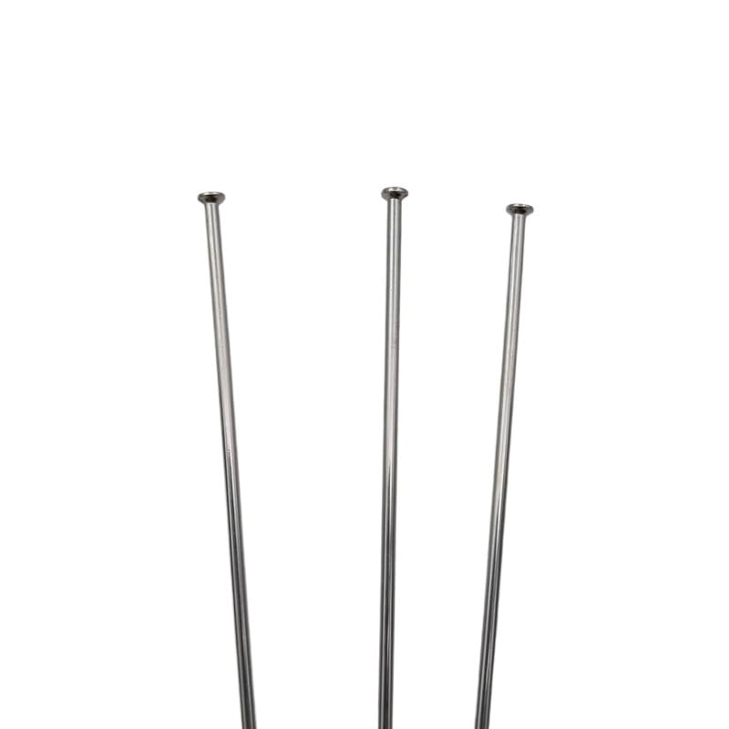 YHUS Lot De 10 Rayons De Vélo En Acier Inoxydable, Accessoires De Vélo (noir, Taille