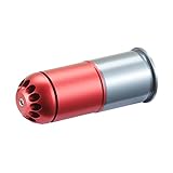 GoldenBall PPS CNC Aluminum 40mm Green Gas Airsoft Grenade Shell (108 Rounds/4.25 inches)