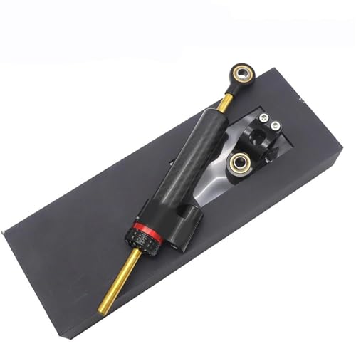 Amortisseur de direction moto carbone anti guidonnage universel Yamaha MT07