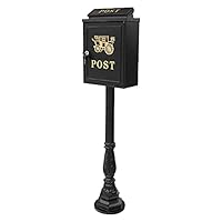 Boîte Aux Lettres Regia – Aluminium, Verrouillable, Extérieur, 260x90x410 Mm, Avec 2 Clés, Utilia