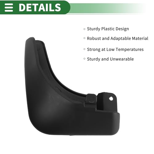 Image of Motoforti Mud Flaps Splash Guards Mud Guards for Kia Carens 2007-2015 W /Mount Accessories