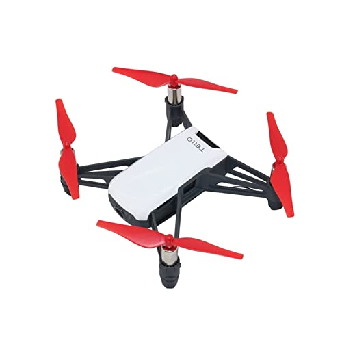 Qklyxr Hélices for drones, accesorios duraderos de repuesto, cuchillas CW CCW blancas, rojas, azules y amarillas, for DJI Tello Hélice para dron de carreras FPV(Bundle 1,White) - imagen 3