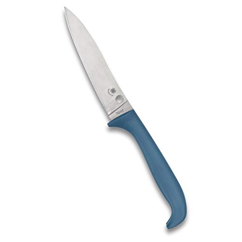 Spyderco Counter Puppy 6.9" Kitchen Knife with 3.46" Corrosion-Resistant 7Cr17 Stainless Steel Blade
