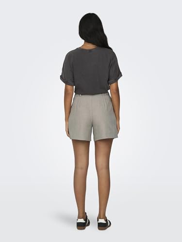 Only Pantaloncini Da Donna Onllinda Hw Mel Tlr, Grigio., M - 4