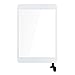 Schermo sostitutivo Touch Screen per Apple iPad 2, 3, 4, Mini, Air bianco bianco Écran Tactile Complet pour iPad Mini