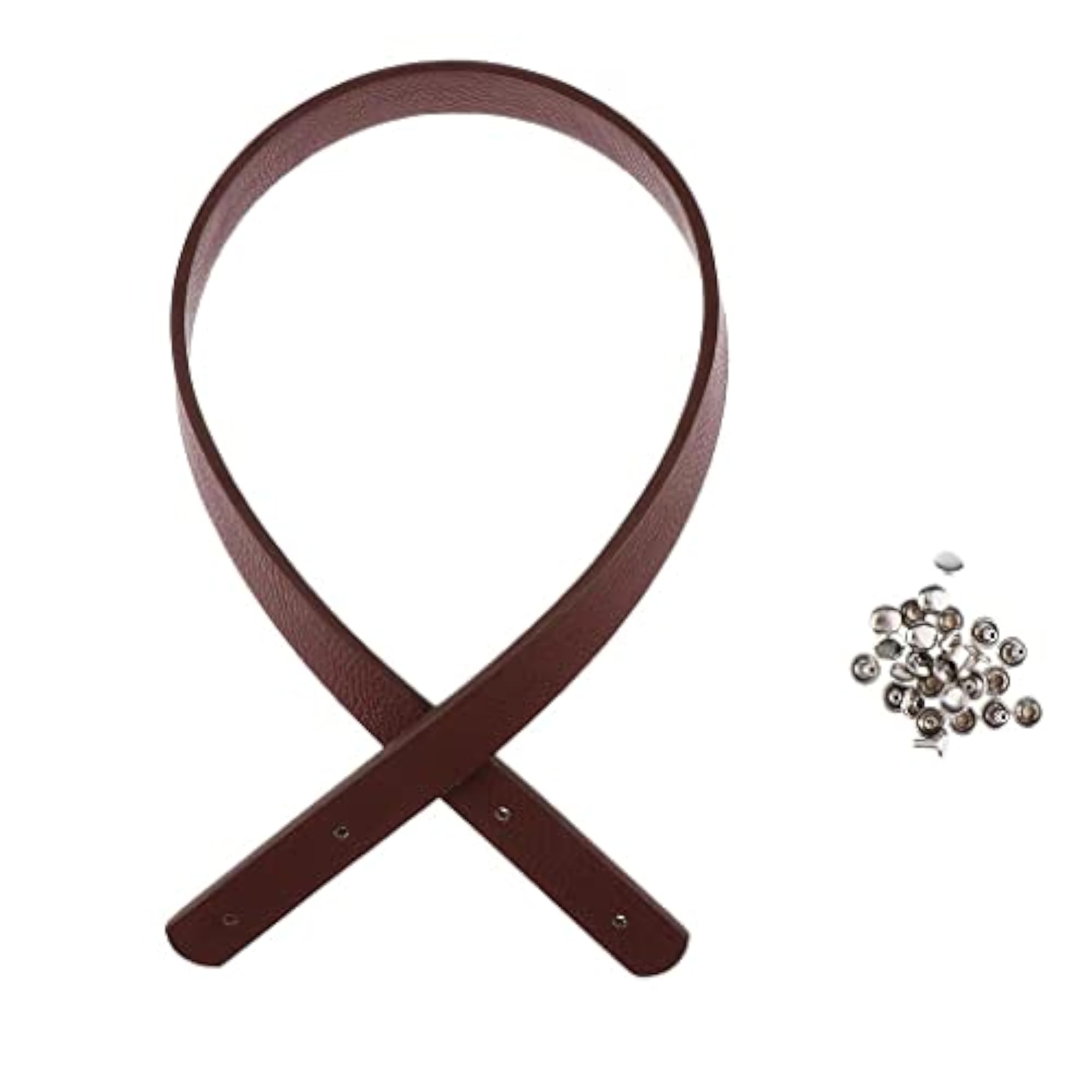 Detachable Replacement Handbag Handle, Dark Brown