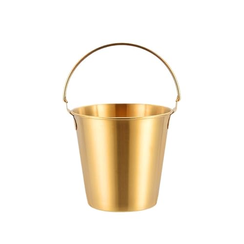 Seau à champagne doré acier inoxydable 1.8 L seau à glace de bar