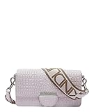 Verschluss: Verschluss Liebeskind Berlin Damen Pam Croco Crossbody S, Blushed Rose, Small (HxBxT 14cm x 24cm 5.5cm) EU