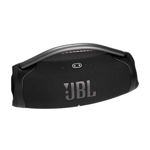 Image of JBL Boombox 3 Bluetooth Speaker - Black, JBLBOOMBOX3BLKAM, JBLBOOMBOX3BLKUK