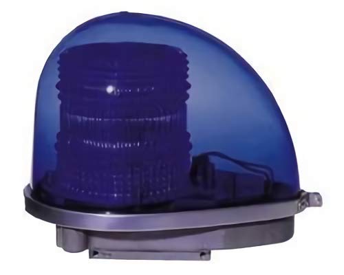 Amazon.co.jp: KOITO(小糸製作所)丸型警光灯2N型 青 12V 1.0A ボルト直