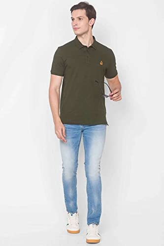 Image of Spykar Men's Slim Fit T-Shirt
