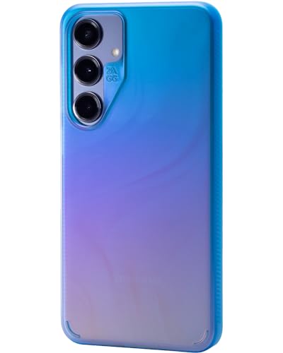 ZAGG Milan Coque de Protection pour Samsung Galaxy S24 Plus, Protection Contre Les Chutes de 13 Pieds, Fine, graphène, Antichoc (Aurore Profonde)