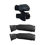 Harilla Schienbeinschützer für Kickboxen Muay Thai, Schienbeinschoner Beinschützer Schutzausrüstung für Kampfsport, Kickboxen, Taekwondo, MMA, Karate, l