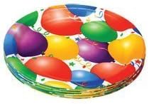 Miniatura 2 de Paquete de fiesta de feliz cumpleaños – Globo Bash – 18 platos y 20 servilletas St3