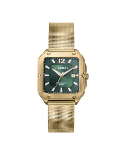 Viceroy 401188-65 - Reloj Para Mujer Acero Ip Dorado Eesfera Verde Viceroy 401188-65 - Reloj Para Mujer Acero Ip Dorado Eesfera Verde