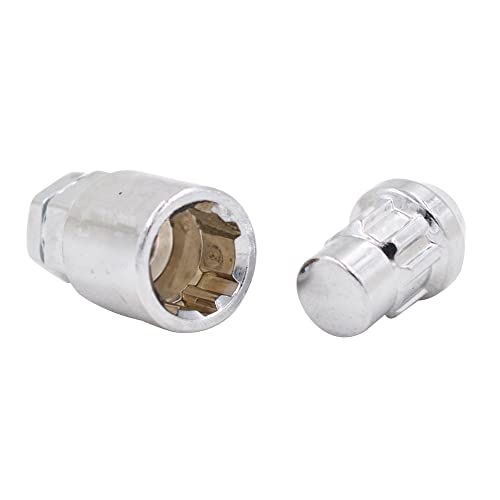 Image of Anti Theft Wheel Locks Lug Nuts for All Kinds of Vehicles Using M12 x 1.25mm Conical Nuts, 5 PCS