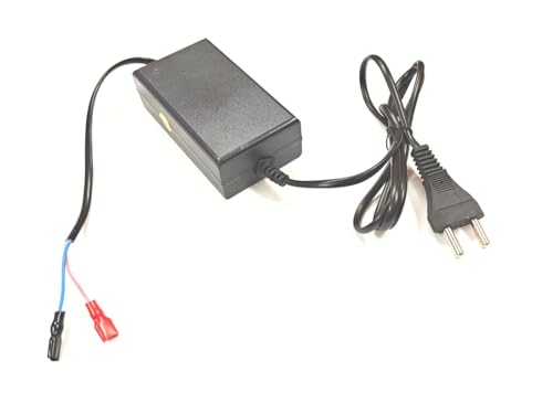 Image of ERH India 12v UPS Battery Charger Adaptor 14v 2 Ampere DC SMPS Battery Charger 12v 7.5 Ah with Battery Thimble for Bike, Car, Scooty etc.