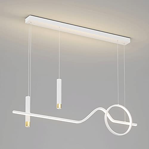 Suspension linéaire géométrique pour éclairage de table à manger - 7