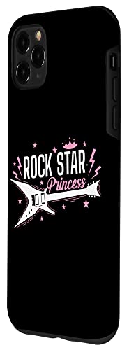 Iphone 11 Pro Max Rock Star Princess Guitar Music Case #TOP1