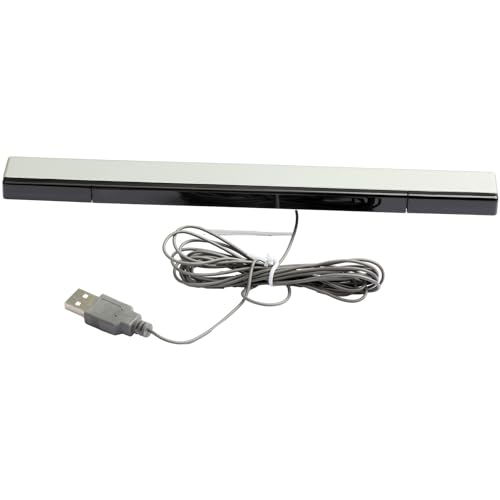 Barre de capteurs infrarouges filaires USB avec fil pour Wii et Wii U et PC Dolphin Emulator