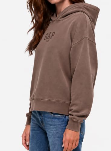 Image of GAP Women's Logo Hoodie Hooded Full Zip Sweatshirt