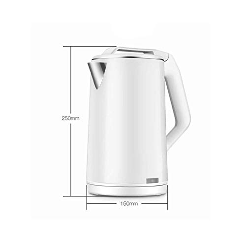 DYB Edelstahl Wasserkocher, Isolierung Integrierter Edelstahl 2L Wasserkocher Automatische Abschaltung Haushalt Große… – Bild 3