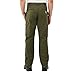 Carhartt Men's Rugged Flex Relaxed Fit Ripstop Cargo Fleece Lined Work Pant, Basil, 36 x 34