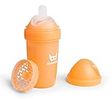 ✨Tipo de material: Polipropileno mejorado de alta calidad. Fabricado libre de BPA y ftalatos. Tipo de tetina: Silicona 100% libre de bisfenol A, de flujo medio.
