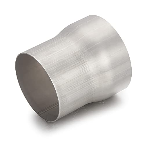 Image of A-KARCK Exhaust Adapter Connector 3.5 inch OD to 4 inch OD, Exhaust Pipe Reducer 4 inch Overall Length 304 Stainless Steel