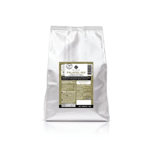 Med Cuisine Mix Falafel — Mélange de Pois Chiches Moulus, Herbes, Ail et Épices —Poudre de Mélange Falafel Prête à Frire - Végétalien et sans OGM — Jusqu'à 100 Boules de Falafel Cover