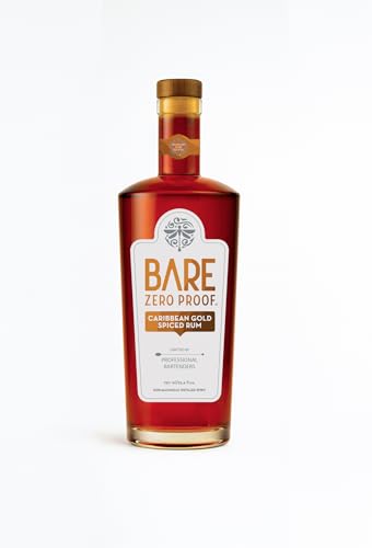 BARE Zero Proof® Caribbean Gold Spiced Rum Alternative – Non-Alcoholic