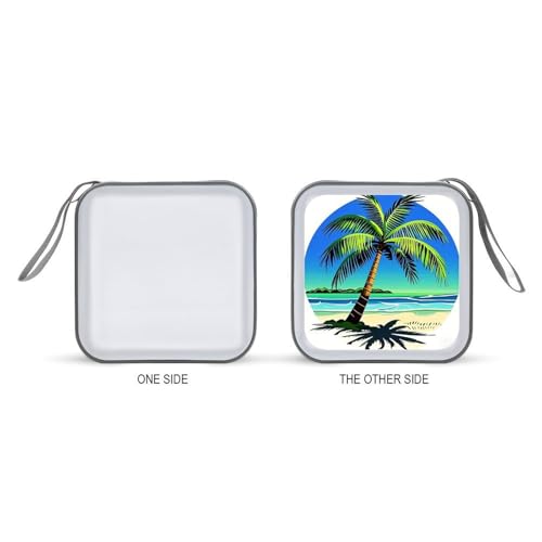 Estuche para CD de plástico duro portacd de 40 unidades protector 8