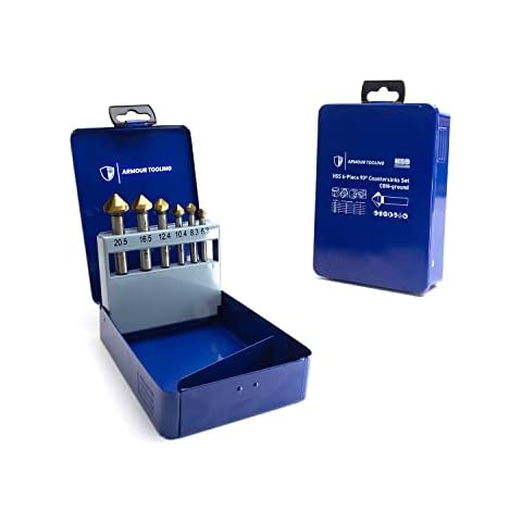 ARMOUR TOOLING 6 Piece Countersink Set Cover