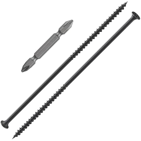 Wensilon #10X6 Black Drywall Screws Cover