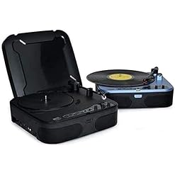 Tourne-Disque, Haut-Parleur Bluetooth FM Rechargeable Portable Multifonctionnel Platine Vinyle Portable Vintage avec… - Les Beatles, Paul McCartney, John Lennon, RIngo Starr, George Harrison Tourne-Disque, Haut-Parleur Bluetooth FM Rechargeable Portable Multifonctionnel Platine Vinyle Portable Vintage avec… – Image 4