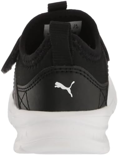 PUMA Kids Evolve Slip On Sneaker, Cool Dark Gray Black White, 7 US Unisex Toddler | Image 2