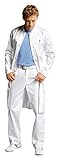 neoLab Herren Labormantel, Baumwolle, Weiß, Größe 48