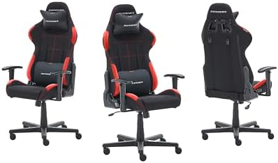 5. Bild von DXRacer 1.2 FD01 /NR -NEW- Gaming-/ Büro-/ Schreibtischstuhl, mit Wippfunktion Gaming Stuhl Höhenverstellbarer Drehstuhl PC Stuhl Ergonomischer Chefsessel, schwarz-rot