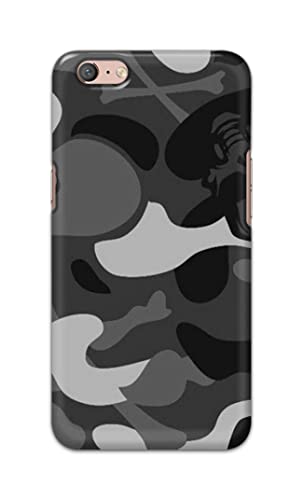 Image of Printed Hard Back Cover Case for Oppo A71 Back Cover (Army Pattern) -1302