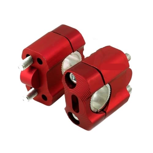 Elevadores de manillar de motocicleta 1 1/8" para viajes largos y rutas de aventura