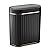 ELPHECO Black Bathroom Trash Can with Lid 2 Gallon Sensor Trash Bin, Automatic Narrow Garbage Can, Waterproof Smart Trash Can, Slim Motion Sensor Waste Bins for Bathroom, Living Room, Office