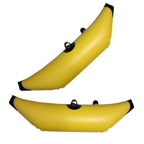 HDOYTXXM Kayak PVC inflable estabilizador flotador flotador agua flotante boyas kayak pesca de pie sistemas estabilizadores de flotador