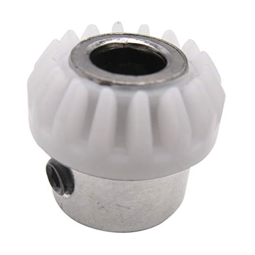 CKPSMS brand - #155819 1PCS Vertical Top Shaft Gear Compatible with/Replacement for SINGER brand 247 413 416 418 457 466 (the gear’s height is about 20.5mm)