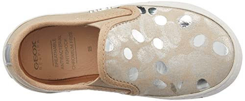 Geox Kilwigirl78S Urban Sneakers Junior Beige/Silver #TOP4